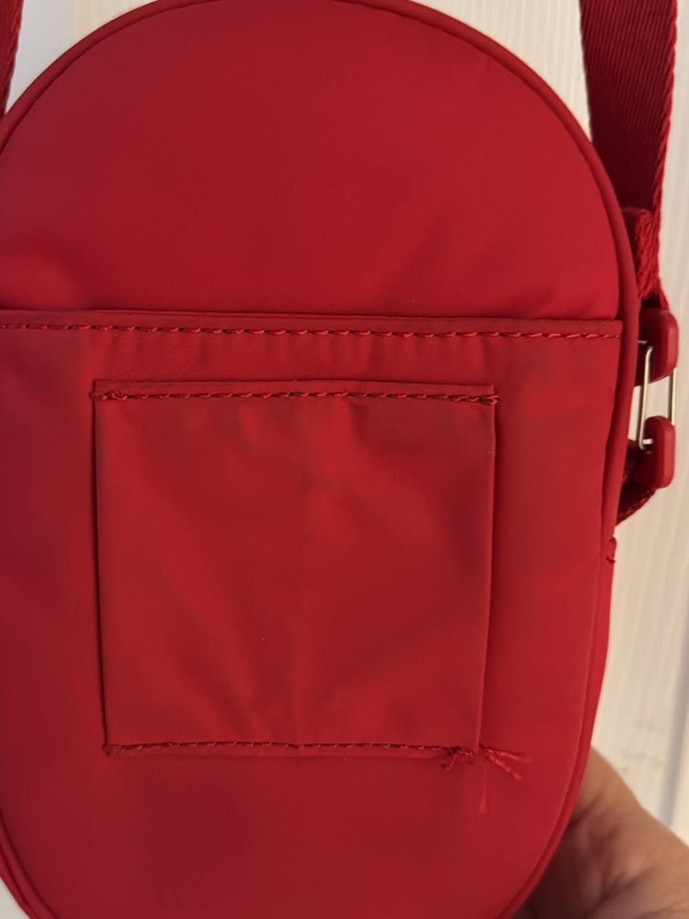 lululemon athletica Red Round Crossbody Belt Bag